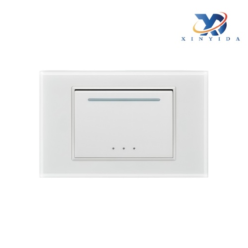 Panneau d'interrupteur d'éclairage à 2 voies, 1 groupe