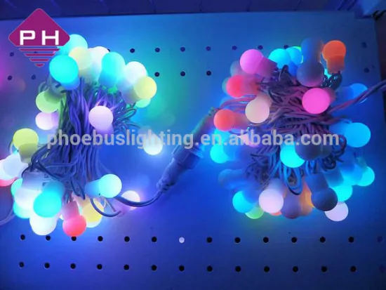 round ball LED String Lights,decorative multi color led string with ball
