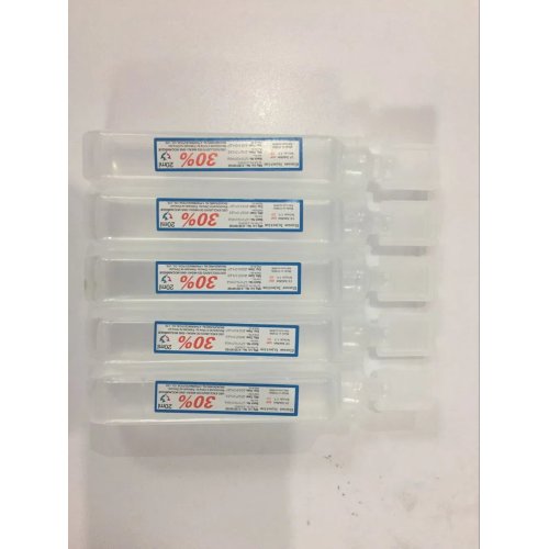 30% دكستروز قابل للحقن 20 مل أمبولات بلاستيكية