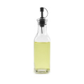 Bouteille d'huile d'olive de vinaigre d'olive à 150 ml en verre transparent