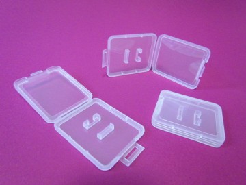 plastic sd/tf/cf adapter memory storage card packaging case/boc