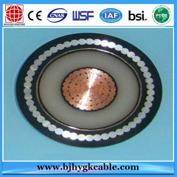 132kV 800mm2 Copper XLPE insulated Underground power Cable