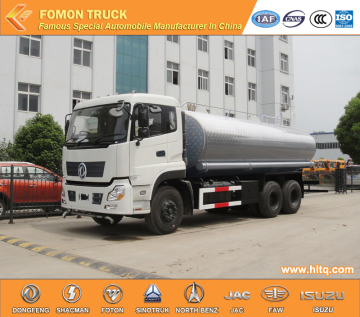 Dongfeng stainless steel water tank transportation truck