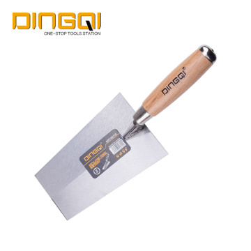 مجرفة DingQi Professional 140mm بمقبض خشبي لبنة