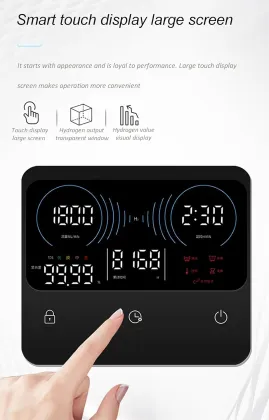 High-Purity Hydrogen Bath Generator for Spa: Producing 2600PPB 99.99% Pure Hydrogen Water for Rich, Soothing SPA Experience