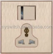 Pakistan Sockets Switch 8 Gang Electrical Switch Sockets 8+2 Socket