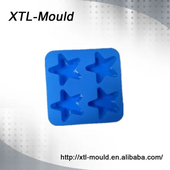 High quality star shaped silice ice cube tray