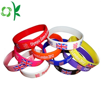 Gradients Energy Bands Slap-up Silicone Powder Wristbands