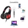 Headphone stereo telepon profesional untuk panggilan dan musik