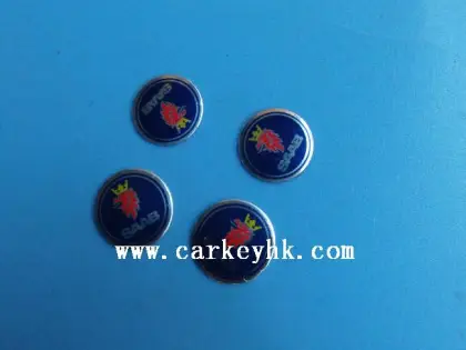 High quality SAAB car key small logo sticker emblem Saab logo