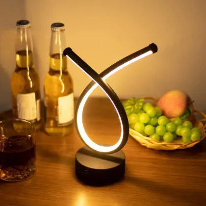 Modern Rechargeable LED Desk Lamp for Bedside