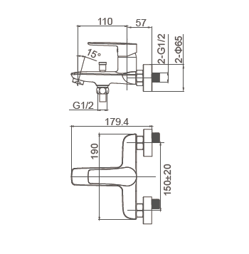  shower mixer