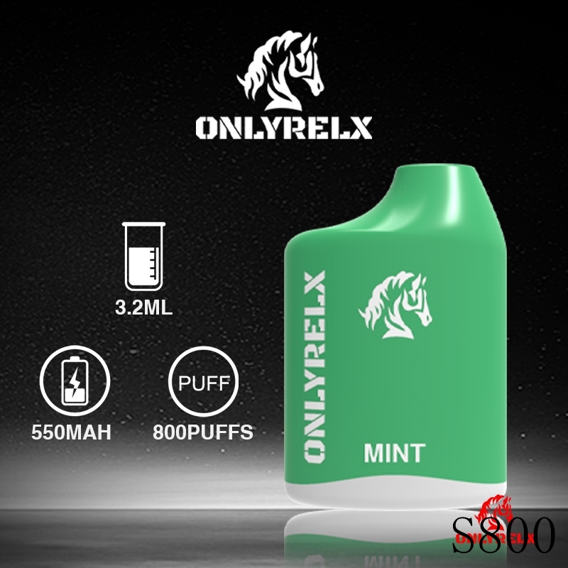 Electronic Cigar onlyrelx disposable vape bar 800puffs