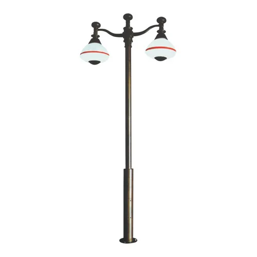 LED Iron Steel Garden Lamp