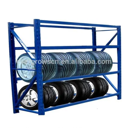 Warehouse Steel Garage Tire Rack