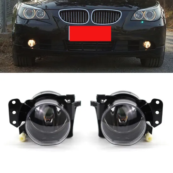 M Tech Front LED Fog Light Lamp for BMW 5 Series E60/E61/E63/E64/E46/E90/E91 and X3 E83 525i/530i/550i