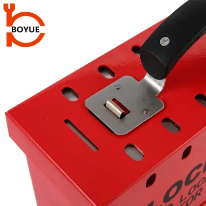 China Factory Portable Steel LOTO Safety Lock Group Lockout Box