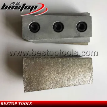 L135mm Stone Grinding Fickert For Granite Slab Rough Polishing