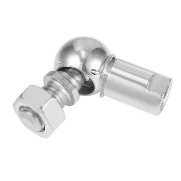 ข้อต่อบอลมุม DIN 71802-CS-13-M8 เหล็กคาร์บอนชุบสังกะสี