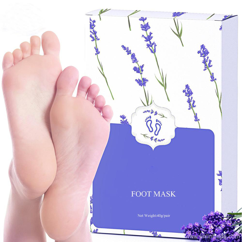 whitening foot film exfoliating foot mask lavender