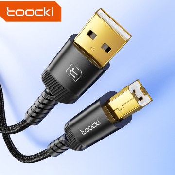 Toocki USB 2.0 Printer Cable - High Speed 480Mbps Charging Cable for Laptop and Tablet