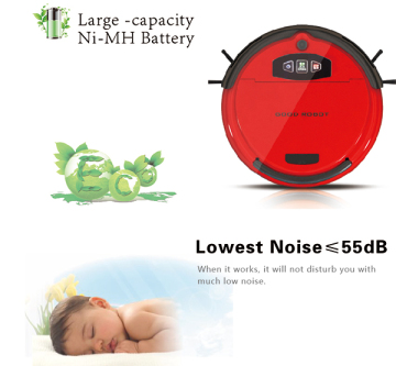 Factory Direct Hot Selling product-- Lowest Noise Robot Wet and Dry Vacuum Cleaner