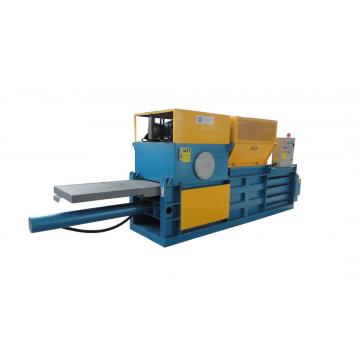 Semi-automatic horizontal baler machine