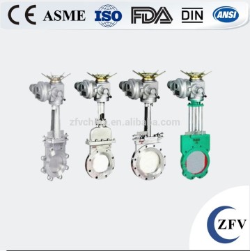 Hot sale factory price DN200 slurry knife gate valve