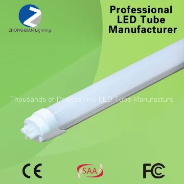 led light tube suppliers warm white 23w smd2835 frosted cover