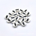 Halloween design diy fimo jewelry flat clay beads