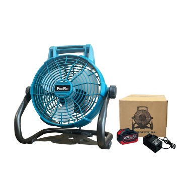 Rechargeable 20V Cordless Mini Camping Fan - Battery Operated Outdoor Portable Fan