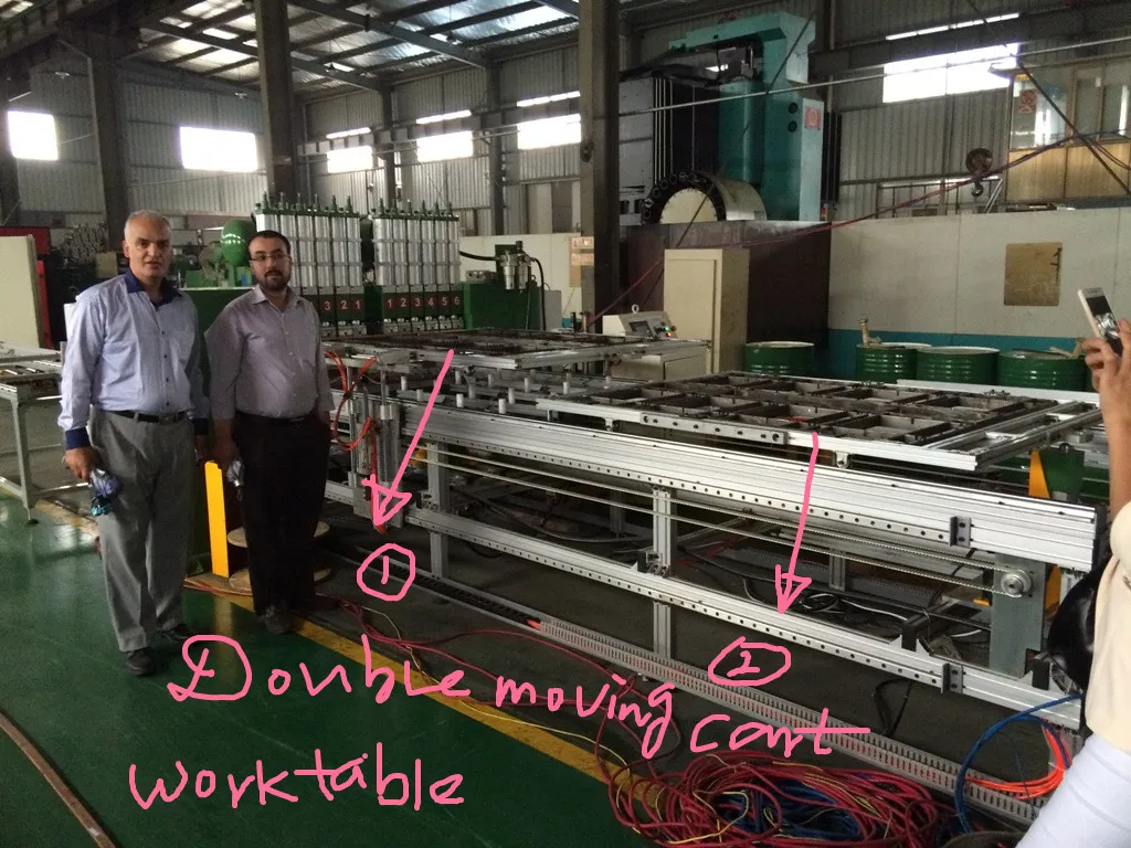 Multiple Heads Welding Equipment pneumatic Multi Point Spot Welder for Metal Storage Rack