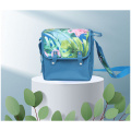 Blue thermal insulation outdoor essential lunch bag