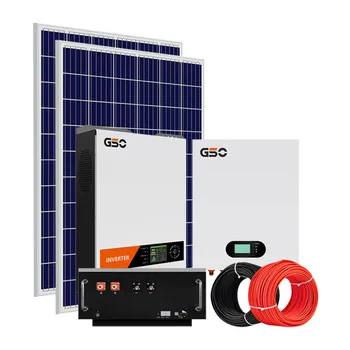 Whole House Solar Systems: 1KW to 5KW Off-Grid Kits with Lithium Batteries