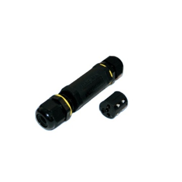 IP 68 Waterproof Cable Connector: Watertight Clamps and 3-Hole Connection Device