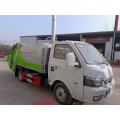 Small 4x2 dump garbage waste bin truck