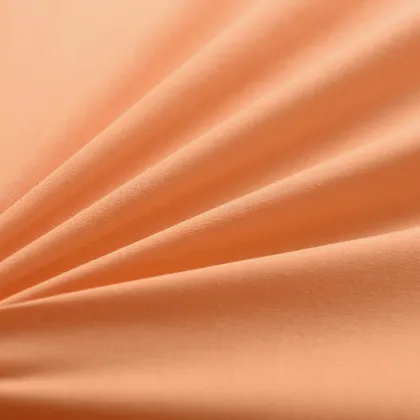 Orange PURE & WHOLE cross embroidered 100% Cotton bedding Quilt cover set