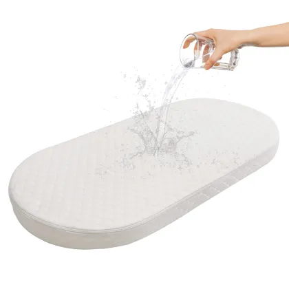 Oval Baby Bassinet Mattress