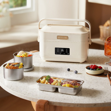 OIDIRE Electric Heated Two Layers Lunch Box - New Arrival