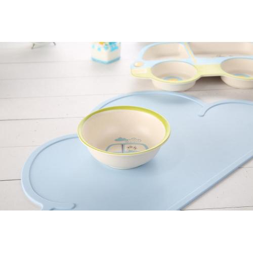 plastic baby feeding set bowl plate cup dinnerware