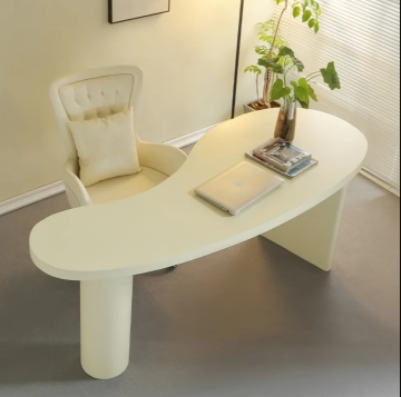 Nordic Solid Wood Modern Designer Workbench Long Simple Computer Desk