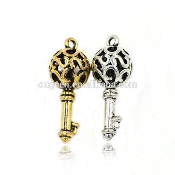 Design fashion and personality hollow out key pendant zinc alloy Bracelets and necklaces jewelry accessories