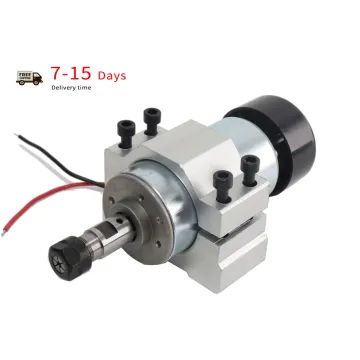 High-Power HanBuild 300W Spindle Motor Kit for CNC Engraving Machine: 230mN.M Torque, 52mm Support Seat, DC Motor