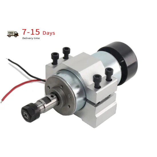 High-Power HanBuild 300W Spindle Motor Kit for CNC Engraving Machine: 230mN.M Torque, 52mm Support Seat, DC Motor