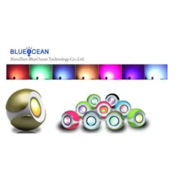 2012 christmas decoration rechargeable light-3W RGB Living LED
