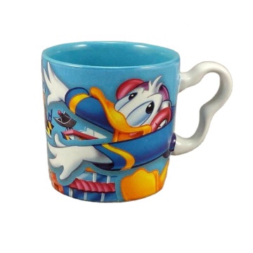 Copa de gres de cerámica de estampado de pato AB de Grado al por mayor