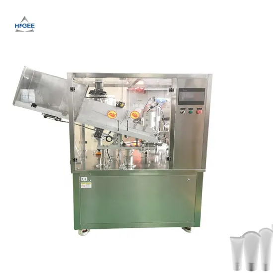 High Speed Automatic Plastic Tube Filling, Sealing, and Labeling Machine for Cream and Sunscreen