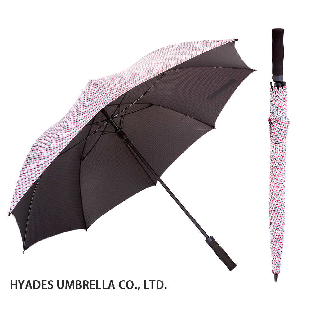 auto open golf umbrella black coating