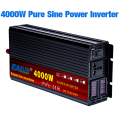 Pure Sine Wave Inverter DC 12v 24v AC 110v 220v Power 2000W 3000W 4000W Car Inverter Converte WITH LED Display