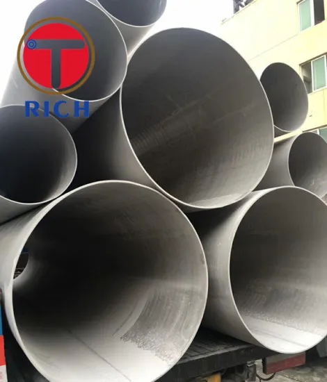 Large Diameter 304 Stainless Steel Industrial Welded Pipe
